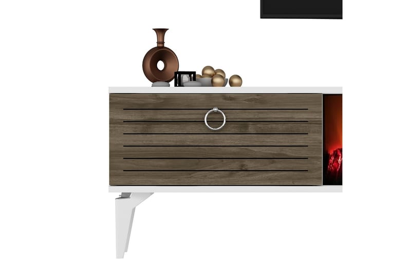 Mula TV-benk 150 cm - Valnøtt - Møbler - Mediamøbel & tv møbel - TV-benk & mediabenk