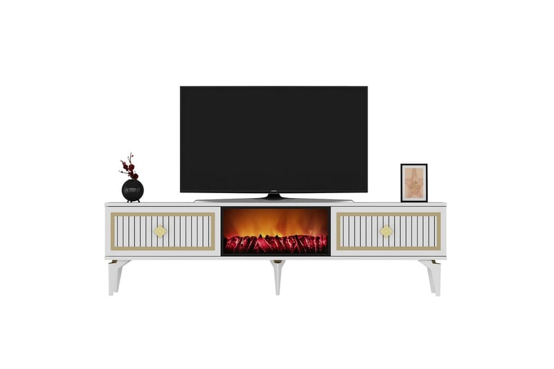 Munda TV-benk 150 cm - Gull - Møbler - Mediamøbel & tv møbel - TV-benk & mediabenk