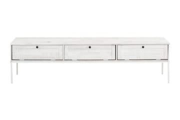 Munira TV-benk 175 cm - Beige/Hvit - Møbler - Mediamøbel & tv møbel - TV-benk & mediabenk