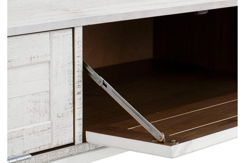 Munira TV-benk 175 cm - Beige/Hvit - Møbler - Mediamøbel & tv møbel - TV-benk & mediabenk