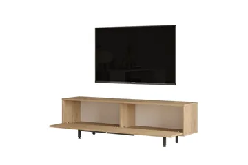 Munish TV-benk 160 cm - Eik/Valnøtt - Møbler - Mediamøbel & tv møbel - TV-benk & mediabenk