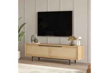 Munish TV-benk 160 cm - Eik/Valnøtt - Møbler - Mediamøbel & tv møbel - TV-benk & mediabenk