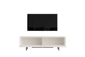 Munish TV-benk 160 cm - Hvit - Møbler - Mediamøbel & tv møbel - TV-benk & mediabenk