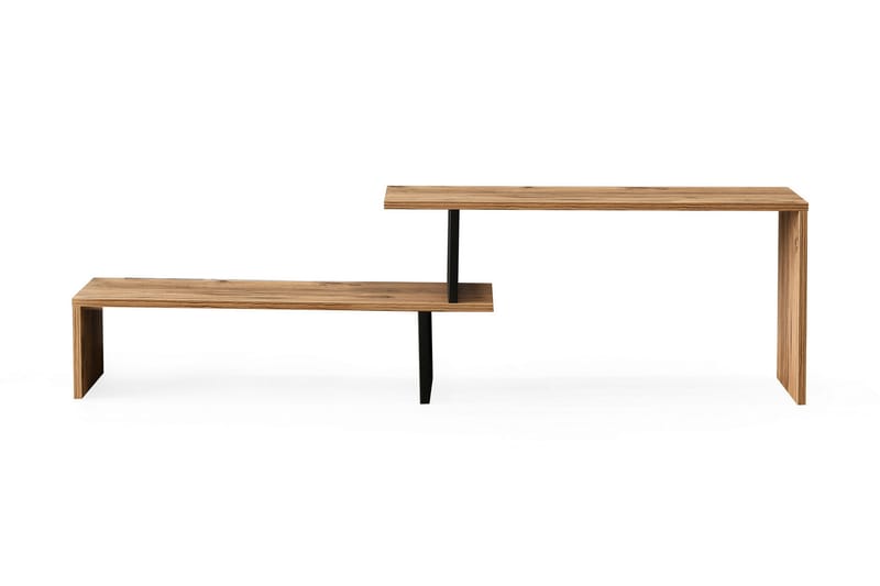 Myrvallen TV-Benk 120 cm - Svart/Brun - Møbler - Mediamøbel & tv møbel - TV-benk & mediabenk