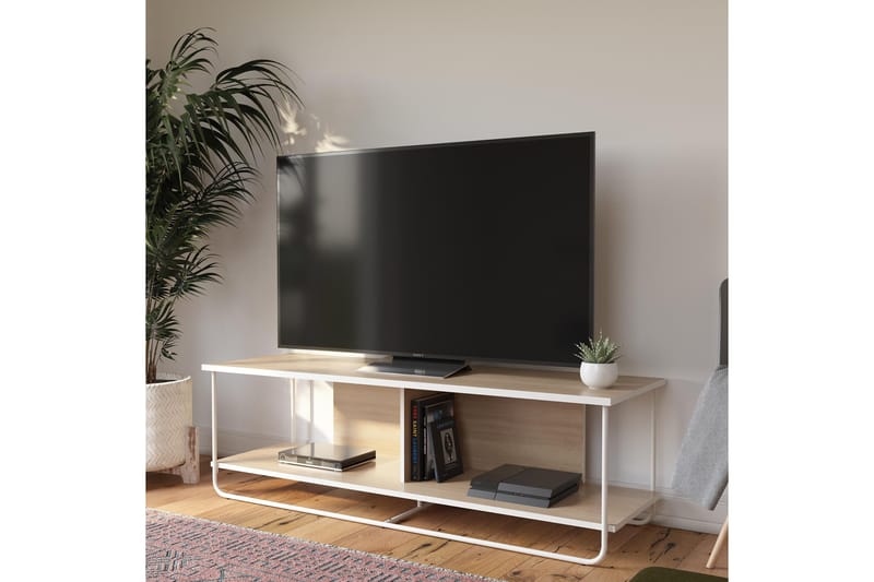 Nadzeya Tv-benk - Natur - Møbler - Mediamøbel & tv møbel - TV-benk & mediabenk