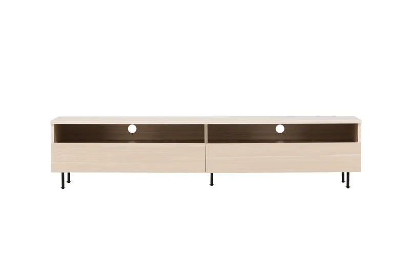 Navarra Tv-benk 180x40 cm, Hvit