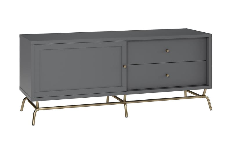 Nova Tv-benk 150x48 cm Grafittgrå - CosmoLiving - Møbler - Mediamøbel & tv møbel - TV-benk & mediabenk