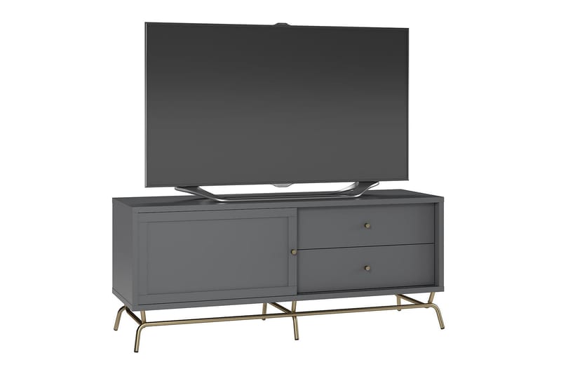 Nova Tv-benk 150x48 cm Grafittgrå - CosmoLiving - Møbler - Mediamøbel & tv møbel - TV-benk & mediabenk