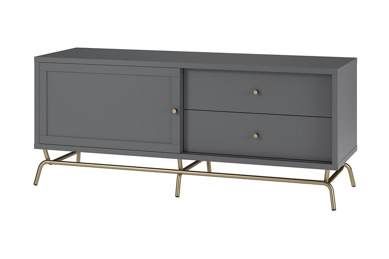 Nova Tv-benk 150x48 cm Grafittgrå - CosmoLiving - Møbler - Mediamøbel & tv møbel - TV-benk & mediabenk