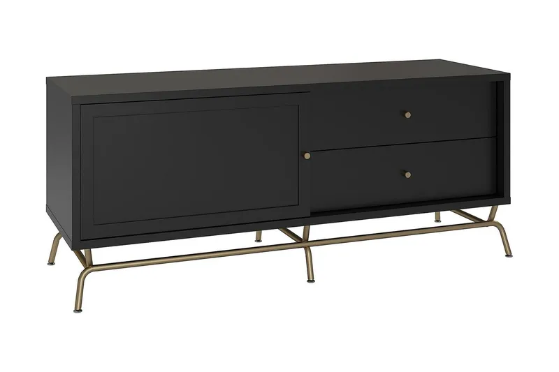 Nova TV-benk 150x50 cm Svart, undefined