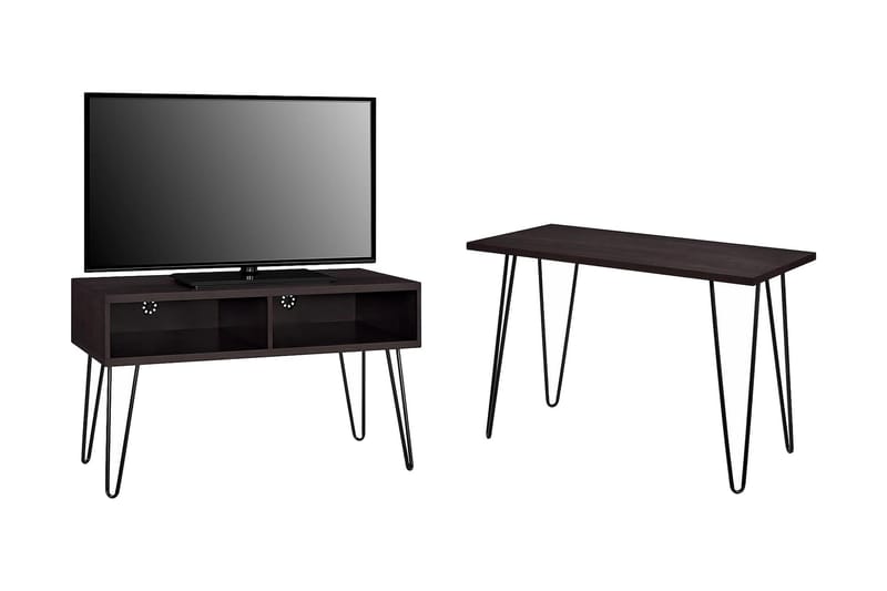 Owen TV-benk 107x50 cm Espresso - Møbler - Mediamøbel & tv møbel - TV-benk & mediabenk