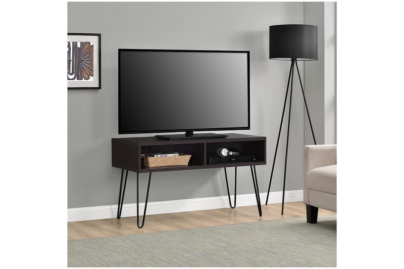 Owen TV-benk 107x50 cm Espresso - Møbler - Mediamøbel & tv møbel - TV-benk & mediabenk