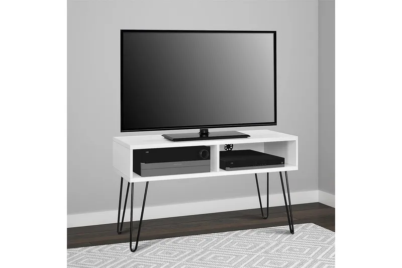 Owen TV-benk 107x50 cm Hvit - Dorel Home - Møbler - Mediamøbel & tv møbel - TV-benk & mediabenk