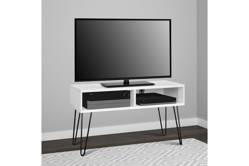 Owen TV-benk 107x50 cm Hvit - Dorel Home - Møbler - Mediamøbel & tv møbel - TV-benk & mediabenk