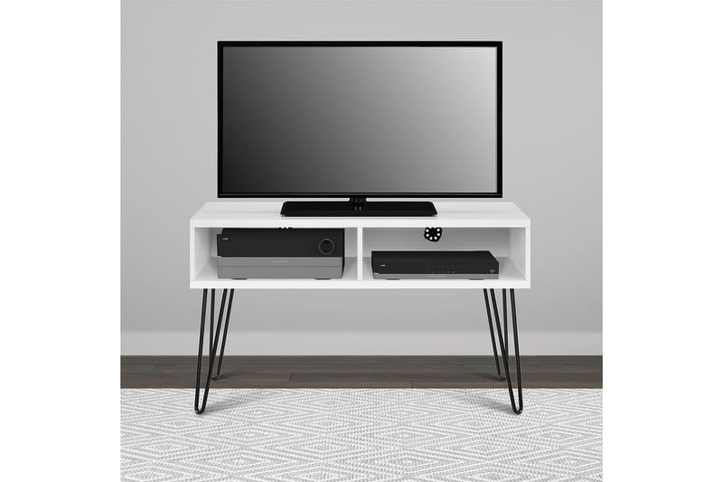 Owen TV-benk 107x50 cm Hvit - Møbler - Mediamøbel & tv møbel - TV-benk & mediabenk