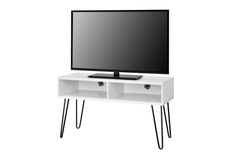 Owen TV-benk 107x50 cm Hvit - Møbler - Mediamøbel & tv møbel - TV-benk & mediabenk