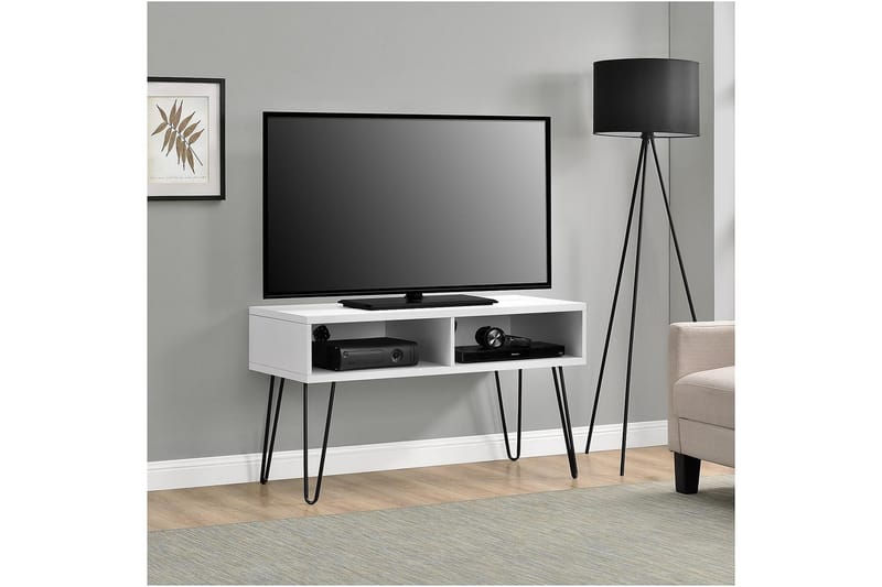 Owen TV-benk 107x50 cm Hvit - Møbler - Mediamøbel & tv møbel - TV-benk & mediabenk