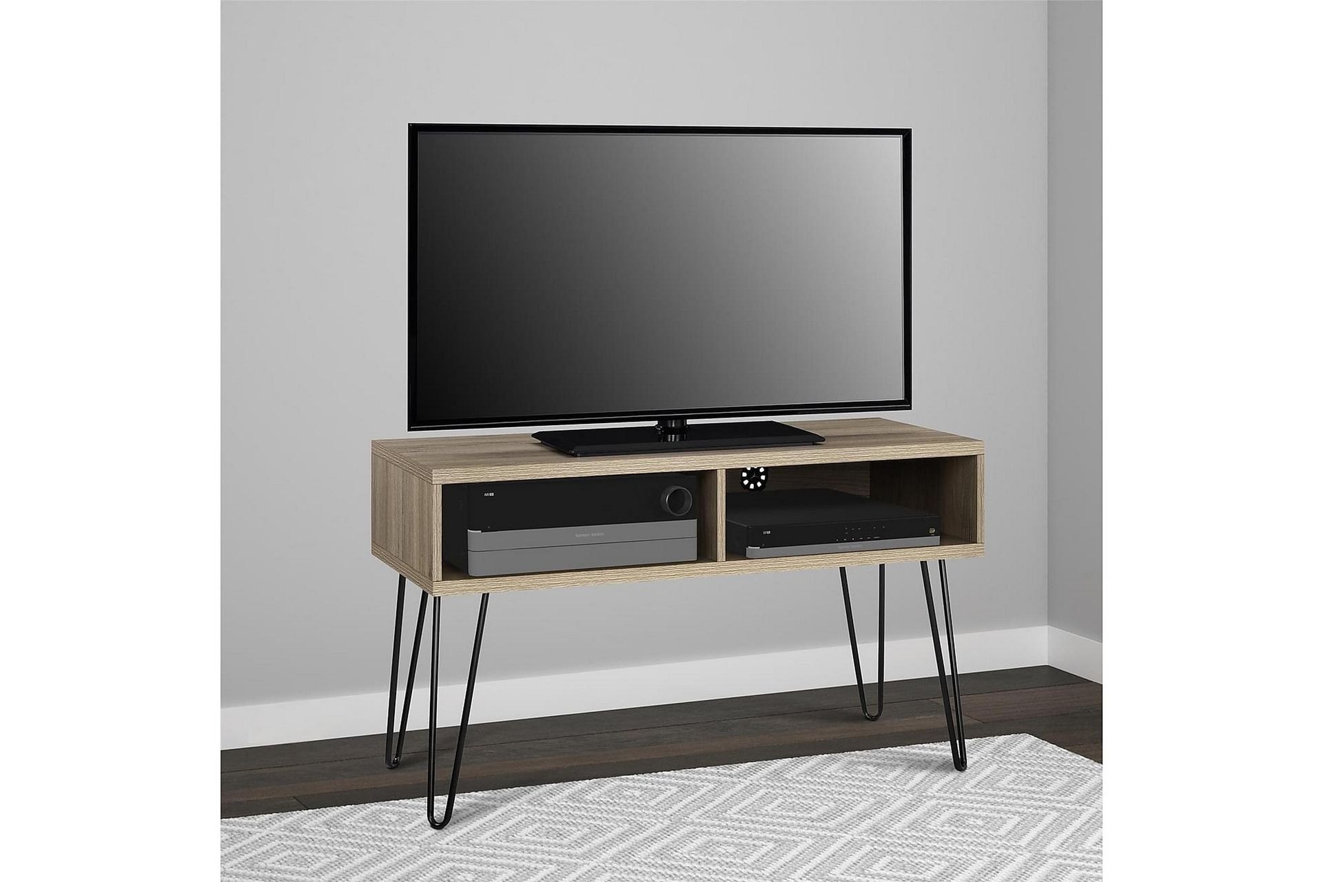 Owen TV-benk 107x50 cm Tre/Natur - Møbler - Mediamøbel & tv møbel - TV-benk & mediabenk