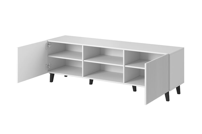 Pafos Tv-benk 40x52x150 cm - Svart - Møbler - Mediamøbel & tv møbel - TV-benk & mediabenk