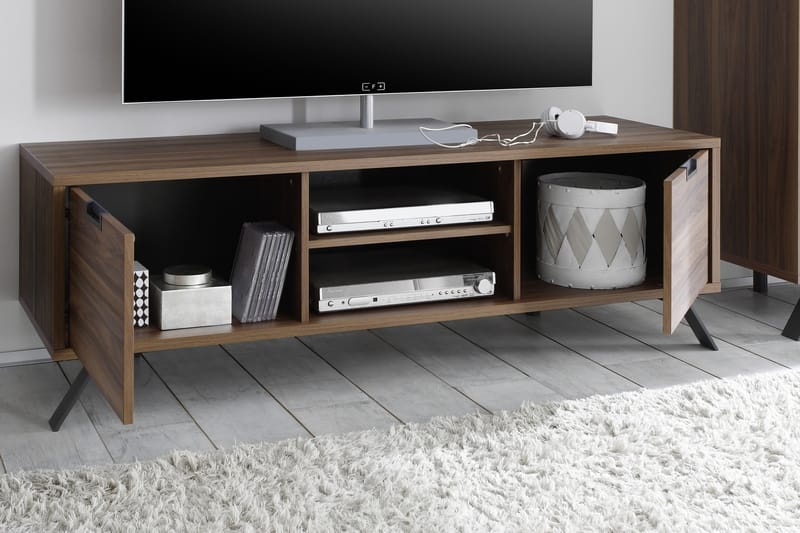 Palma TV-benk 156 cm - Mørkebrun - Møbler - Mediamøbel & tv møbel - TV-benk & mediabenk