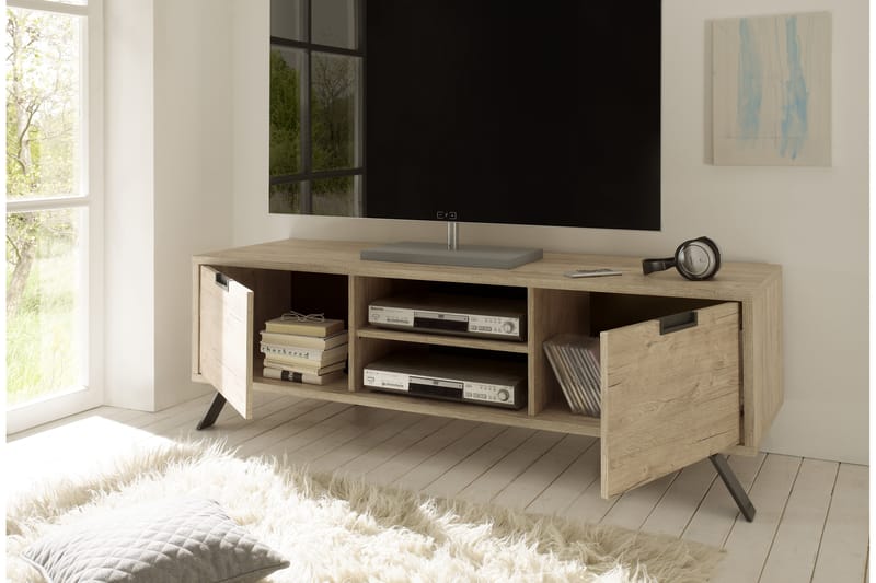 Palma TV-benk 156 cm - Sherwood Eik - Møbler - Mediamøbel & tv møbel - TV-benk & mediabenk