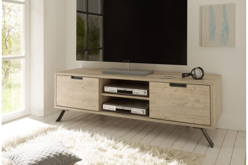 Palma TV-benk 156 cm - Sherwood Eik - Møbler - Mediamøbel & tv møbel - TV-benk & mediabenk