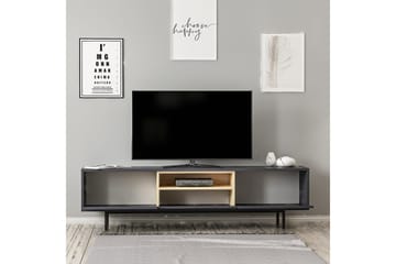 Papias TV-benk 180 cm - Antrasitt - Møbler - Mediamøbel & tv møbel - TV-benk & mediabenk
