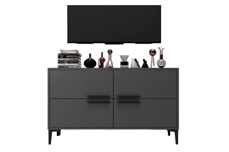 Patro TV-benk 120 cm - Antrasitt - Møbler - Mediamøbel & tv møbel - TV-benk & mediabenk