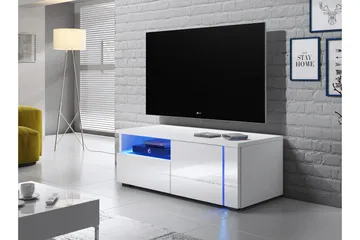 Portvasgo TV-Benk 100 cm - Hvit - Møbler - Mediamøbel & tv møbel - TV-benk & mediabenk