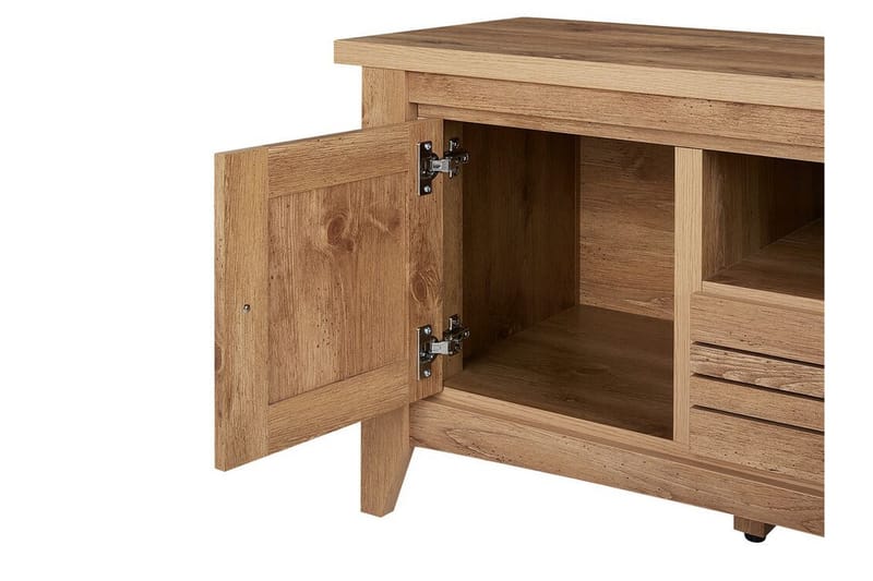 Ratulowski TV-Benk 138 cm - Tre/Natur - Møbler - Mediamøbel & tv møbel - TV-benk & mediabenk