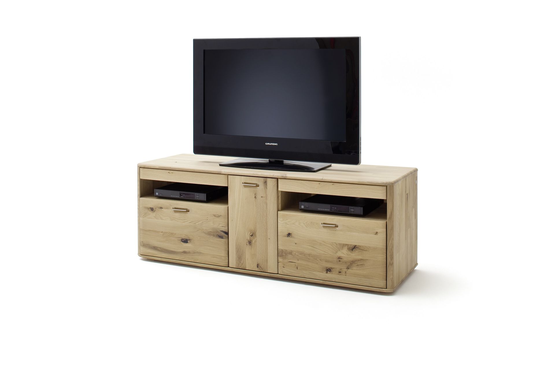 Ravello TV-benk 156 cm - Tre/Natur - Møbler - Mediamøbel & tv møbel - TV-benk & mediabenk