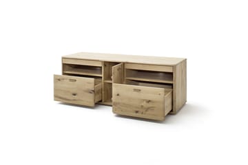 Ravello TV-benk 156 cm - Tre/Natur - Møbler - Mediamøbel & tv møbel - TV-benk & mediabenk