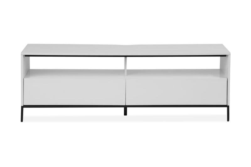 Revelle TV-Benk 150 cm med LED - Hvit - Møbler - Mediamøbel & tv møbel - TV-benk & mediabenk
