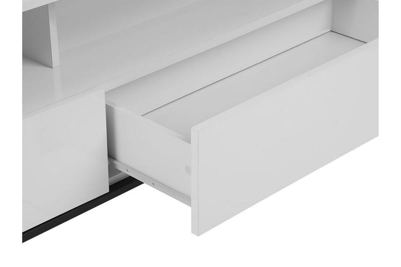 Revelle TV-Benk 150 cm med LED - Hvit - Møbler - Mediamøbel & tv møbel - TV-benk & mediabenk