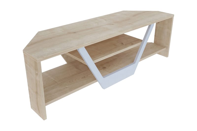 Rinorea Tv-benk 120x36,8 cm - Hvit - Møbler - Mediamøbel & tv møbel - TV-benk & mediabenk