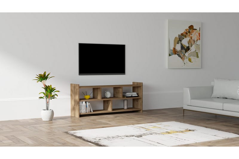 Rinorea Tv-benk 120x55 cm - Brun - TV-benk & mediabenk