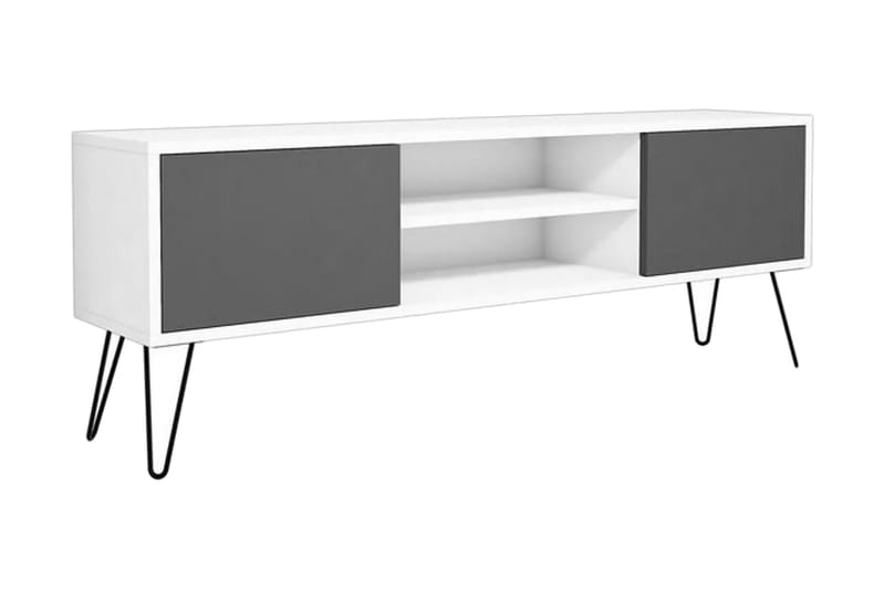 Rinorea Tv-benk 140x50 cm - Hvit - Møbler - Mediamøbel & tv møbel - TV-benk & mediabenk