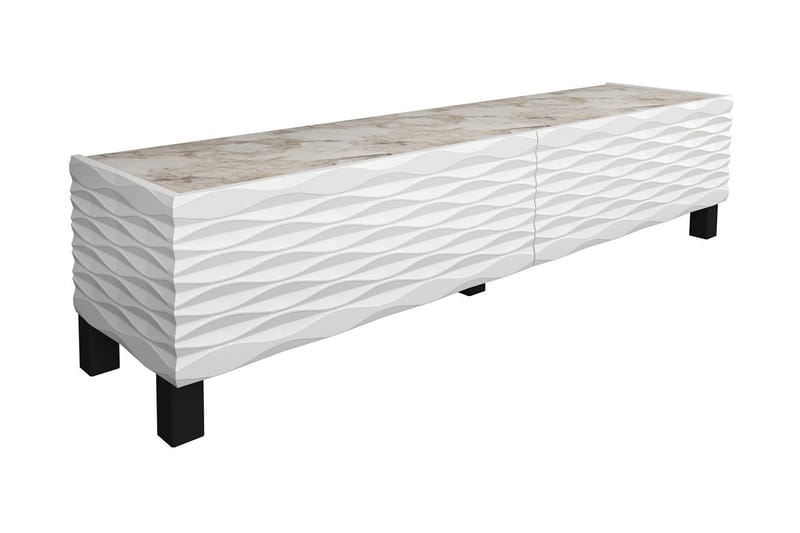 Rinorea Tv-benk 149,2x38 cm - Hvit - Møbler - Mediamøbel & tv møbel - TV-benk & mediabenk