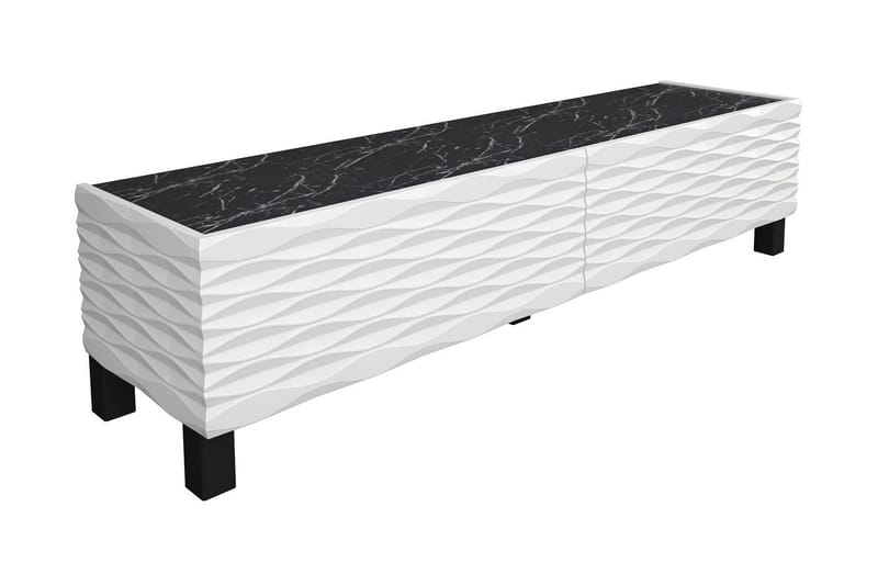 Rinorea Tv-benk 149,2x38 cm - Hvit - Møbler - Mediamøbel & tv møbel - TV-benk & mediabenk