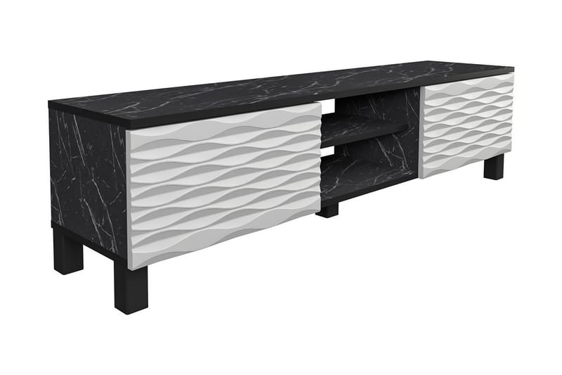 Rinorea Tv-benk 150x40,3 cm - Svart - Møbler - Mediamøbel & tv møbel - TV-benk & mediabenk
