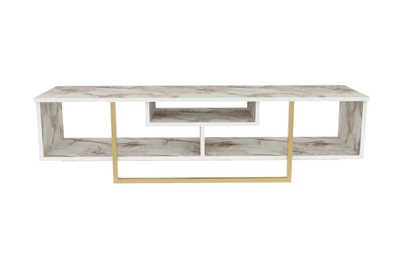 Rinorea Tv-benk 150x40 cm - Guld - Møbler - Mediamøbel & tv møbel - TV-benk & mediabenk