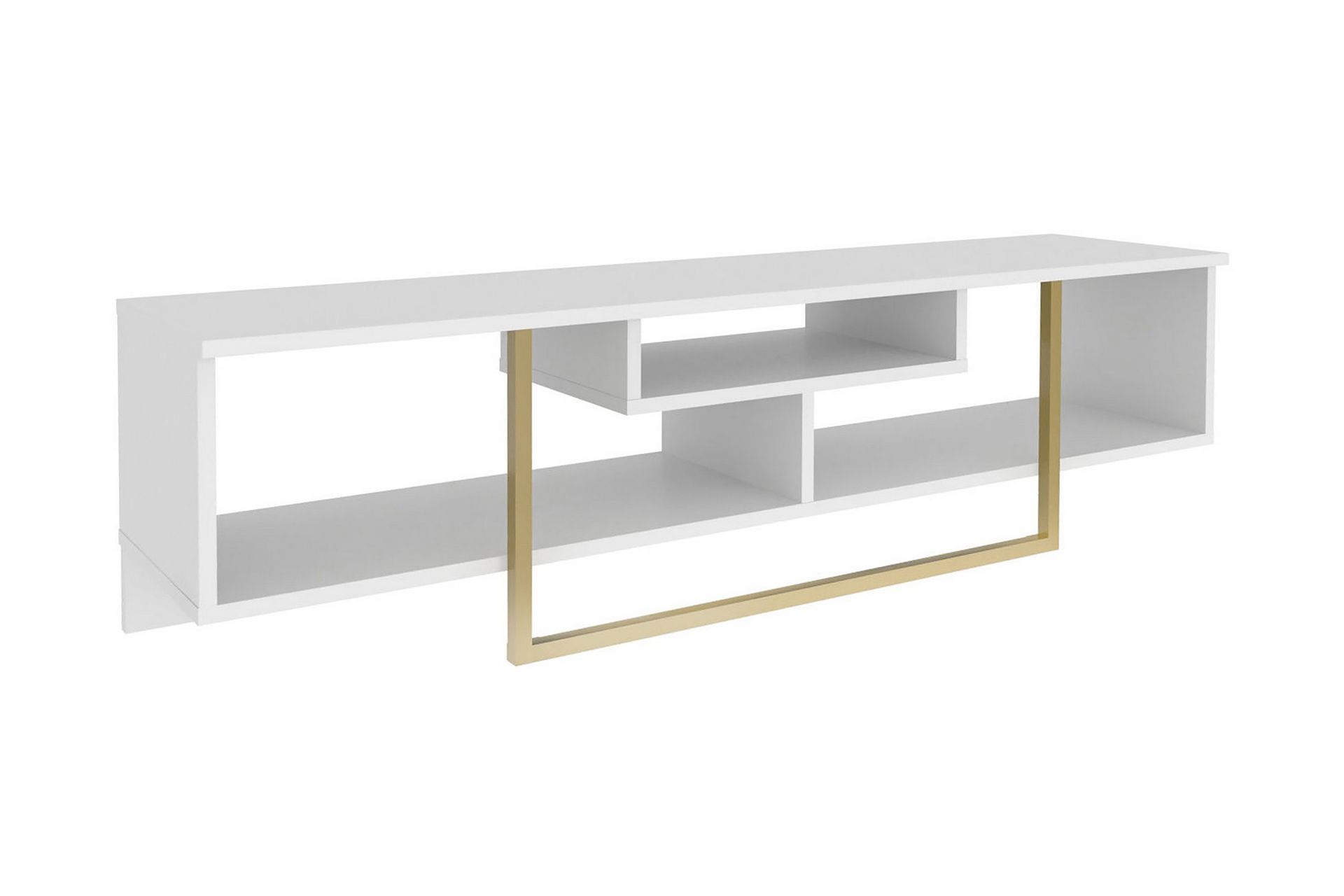 Rinorea Tv-benk 150x40 cm - Hvit - Møbler - Mediamøbel & tv møbel - TV-benk & mediabenk