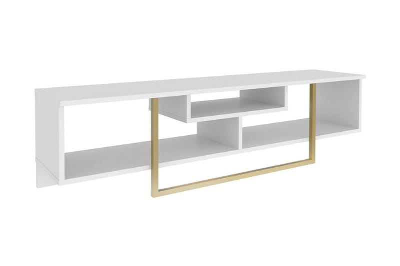 Rinorea Tv-benk 150x40 cm - Hvit - Møbler - Mediamøbel & tv møbel - TV-benk & mediabenk