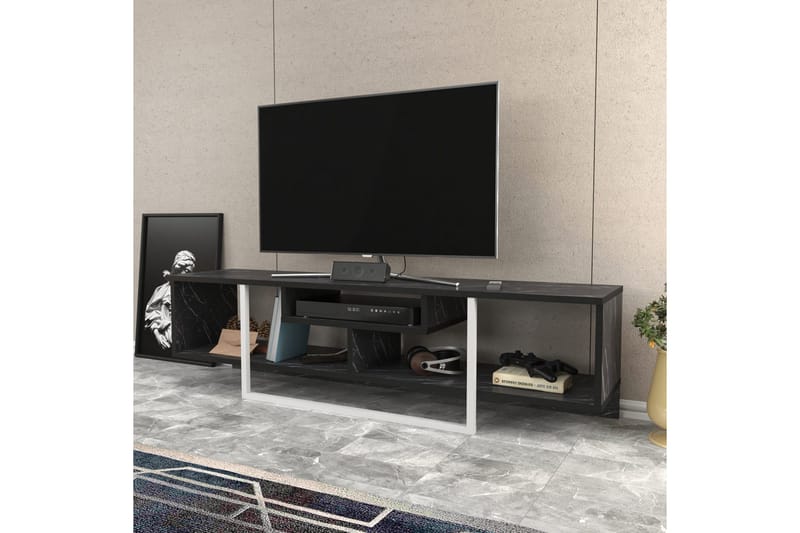 Rinorea Tv-benk 150x40 cm - Svart - Møbler - Mediamøbel & tv møbel - TV-benk & mediabenk