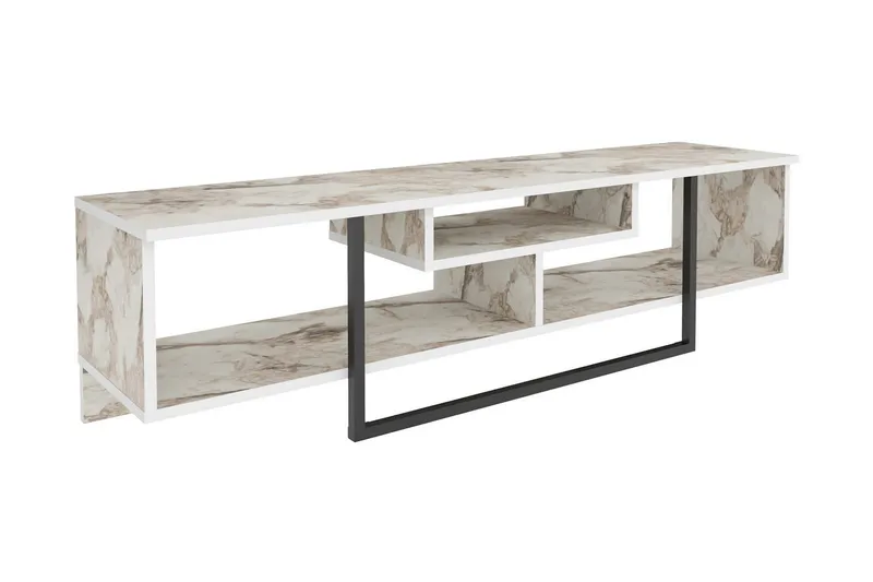 Rinorea Tv-benk 150x40 cm, Svart