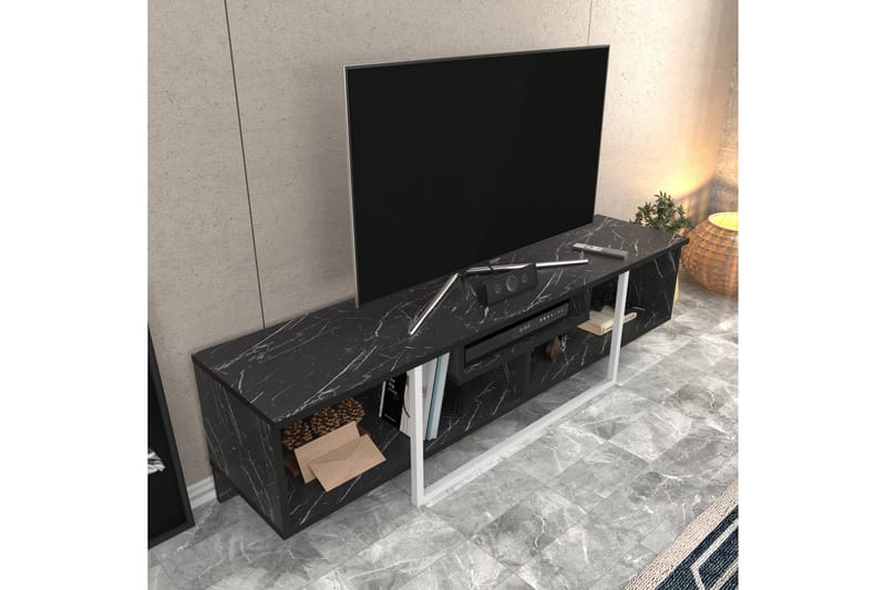 Rinorea Tv-benk 150x40 cm - Svart - Møbler - Mediamøbel & tv møbel - TV-benk & mediabenk