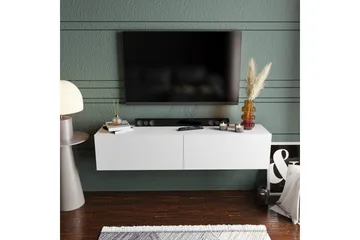 Rinorea Tv-benk 159,7x34,1 cm - Hvit - Møbler - Mediamøbel & tv møbel - TV-benk & mediabenk
