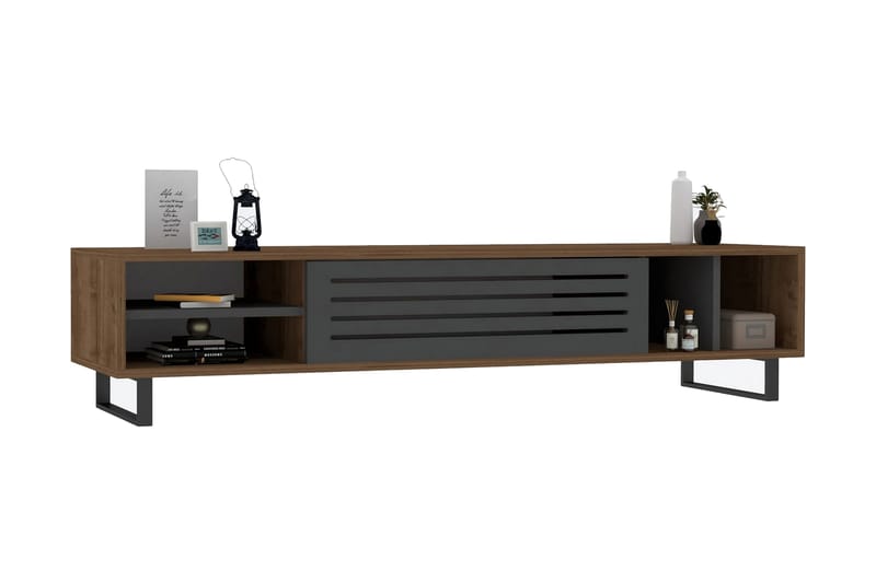 Rinorea Tv-benk 160x35 cm - Brun - Møbler - Mediamøbel & tv møbel - TV-benk & mediabenk