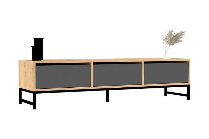 Rinorea Tv-benk 160x40 cm - Blå - Møbler - Mediamøbel & tv møbel - TV-benk & mediabenk