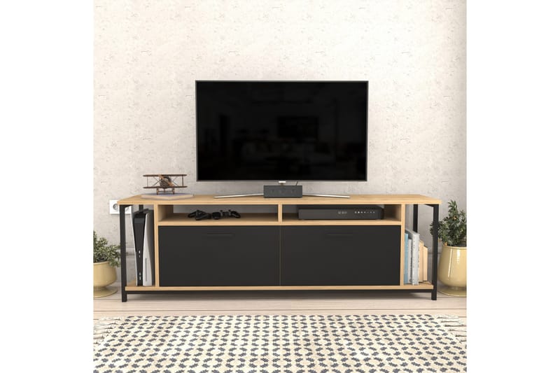 Rinorea Tv-benk 160x50,8 cm - Brun - Møbler - Mediamøbel & tv møbel - TV-benk & mediabenk